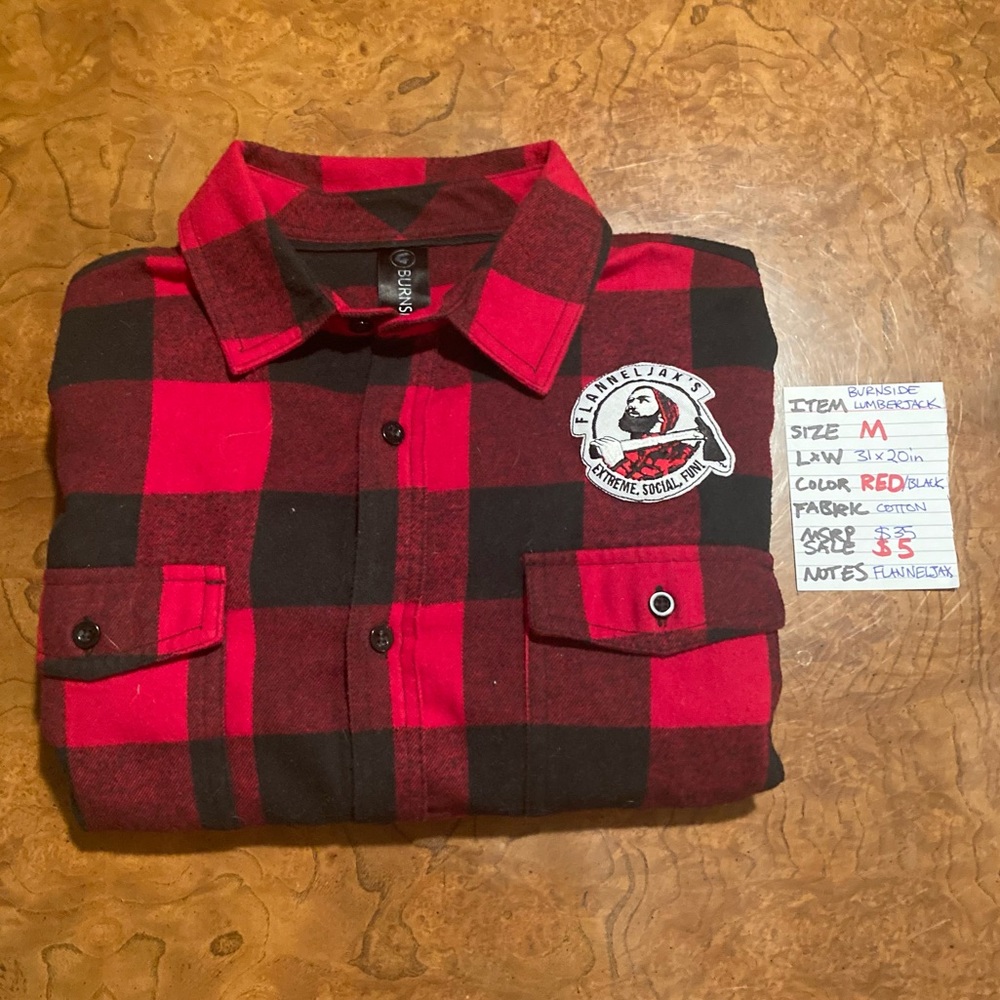 Burnside Longsleeve Lumberjack Flannel